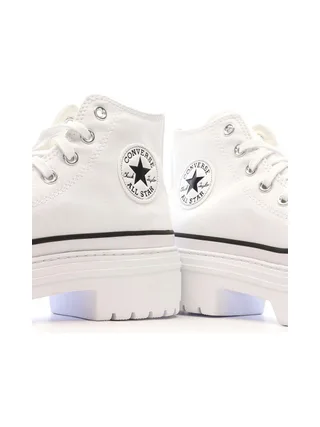Baskets Blanches Femme Converse All Star Lugged A10364C 7