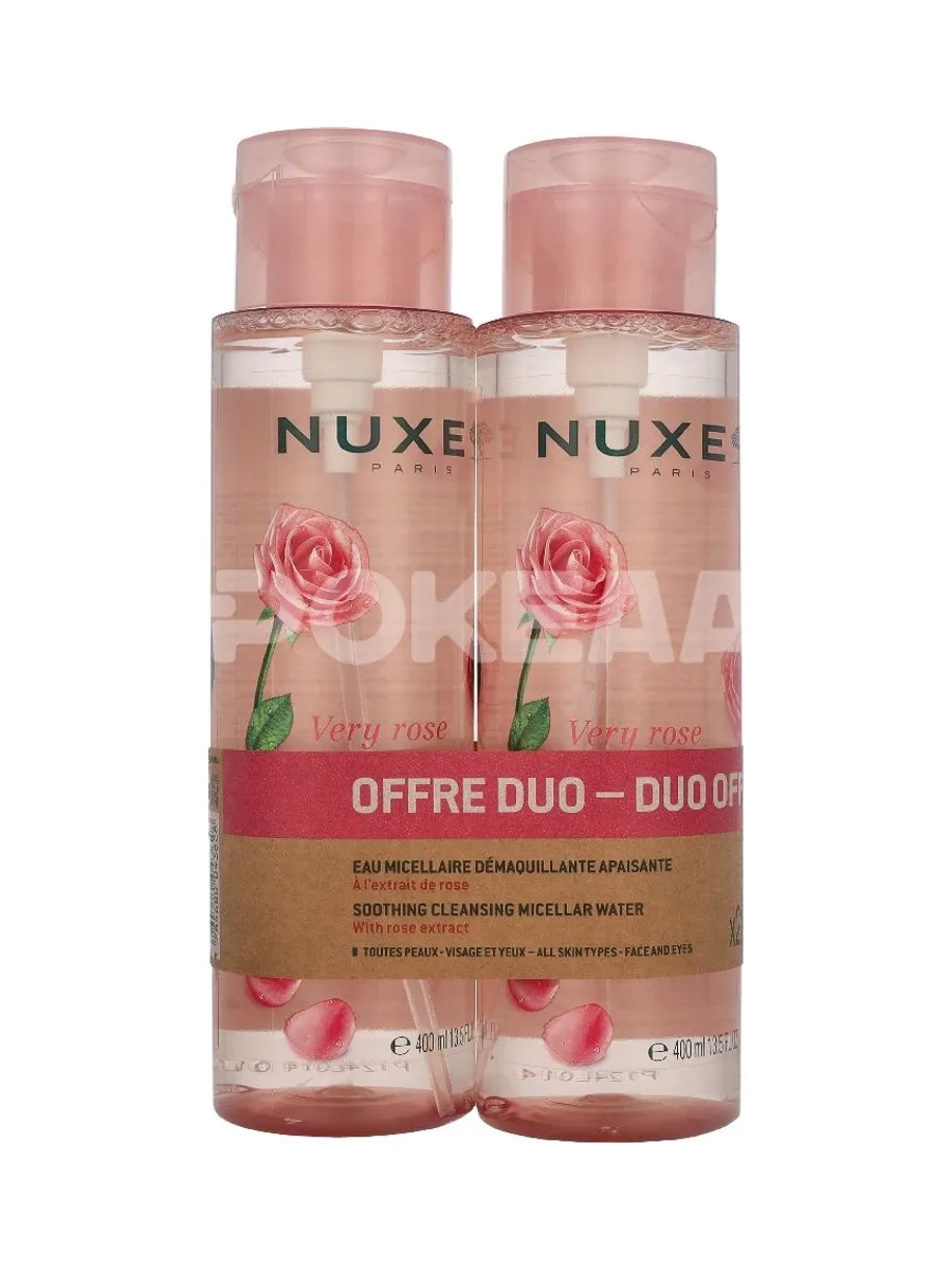 Nuxe Very Rose Micellar Water Duo 800ml - 2 x 400ml 1