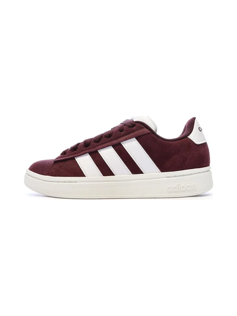 Baskets Bordeaux Homme Adidas Grand Court Alpha 00s 2