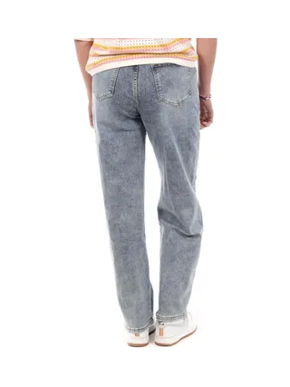 Jean Droit Bleu Moyen Femme Monday Premium 109 2