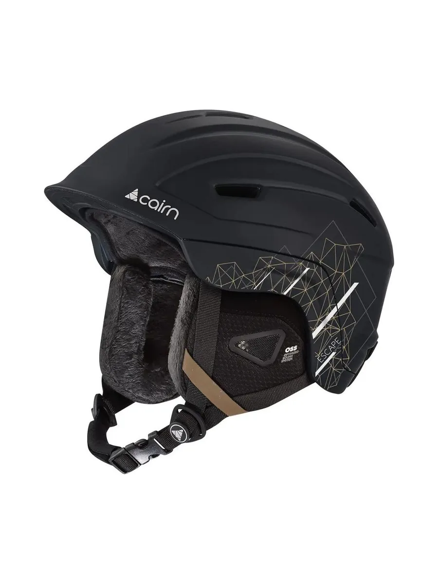Casque de Ski Noir Homme/Femme Cairn Escape Mat Black 2