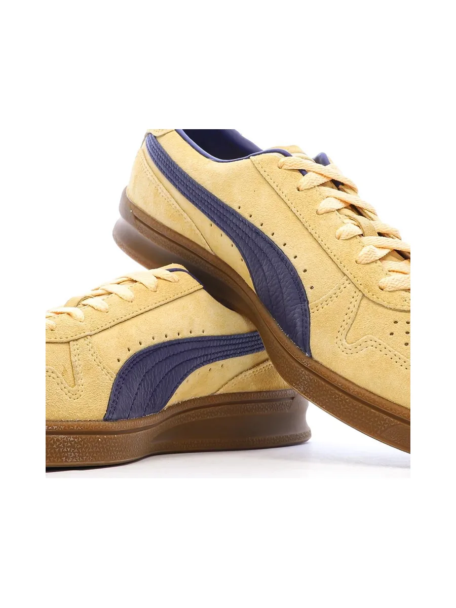 Baskets Jaunes Homme Puma Indoor Soft 8