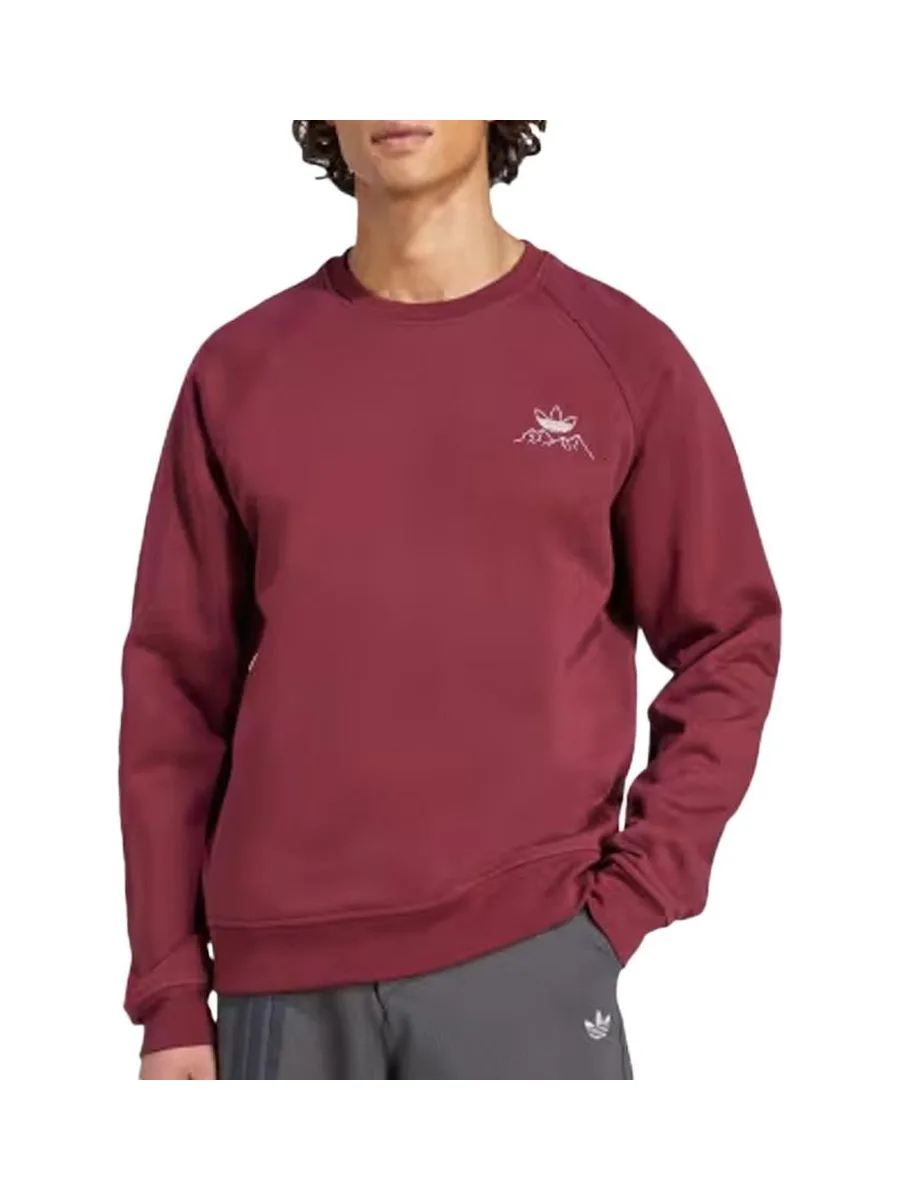 Sweat Rouge Homme Adidas Mountaingfx 2