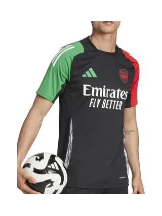 Arsenal Maillot de football Noir Homme Adidas 24 1