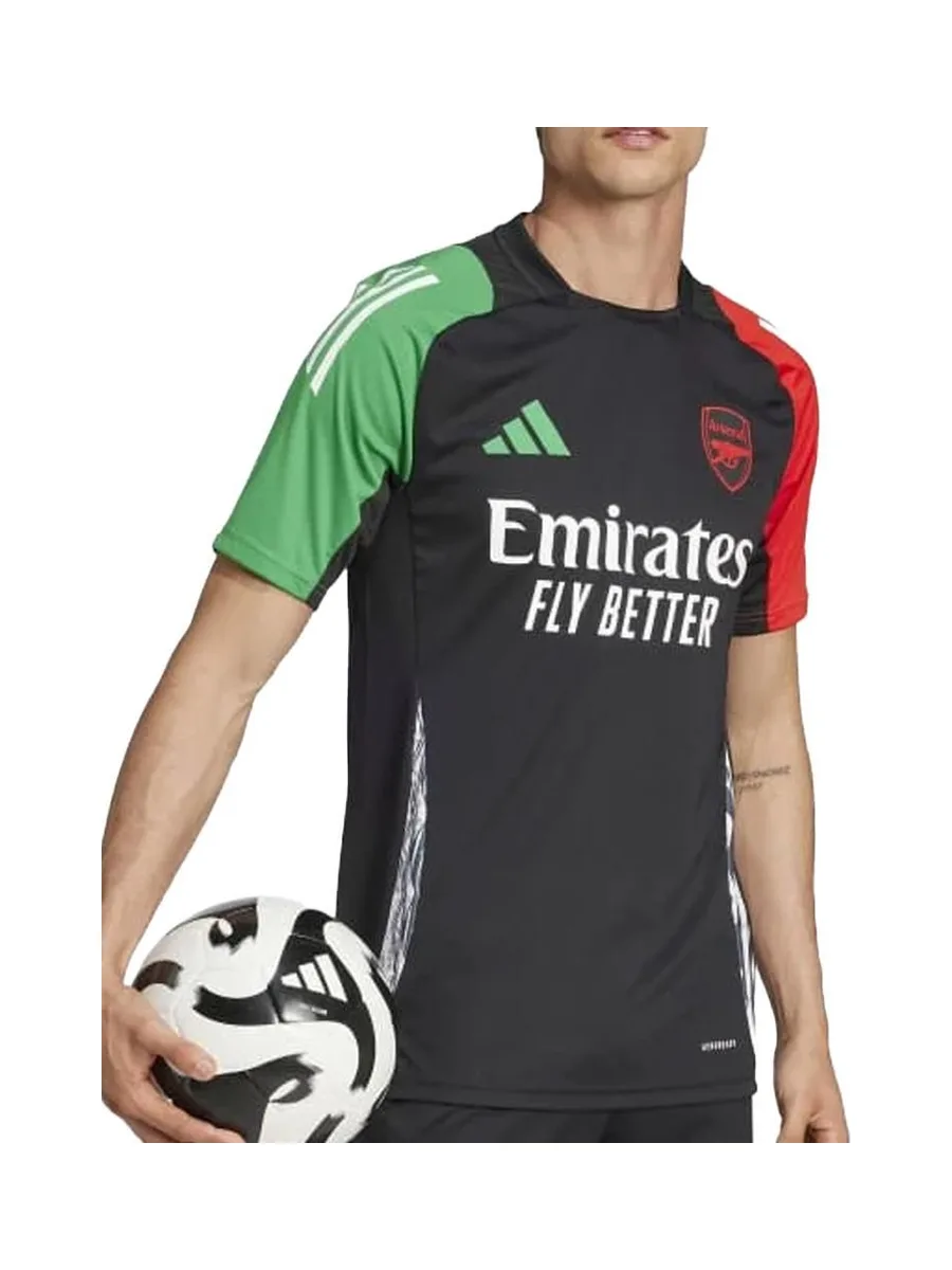 Arsenal Maillot de football Noir Homme Adidas 24 2