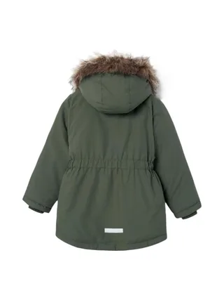 Manteau Kaki clair Fille Name it Marlin 2
