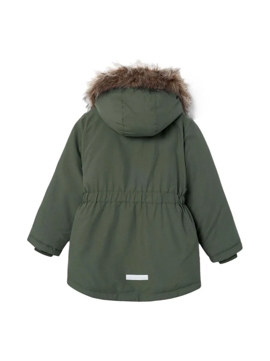 Manteau Kaki clair Fille Name it Marlin 2