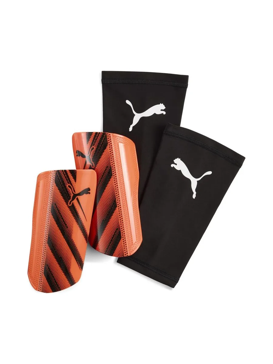 Protège-Tibias Rouges/Noires Homme Puma Flex Guard 2