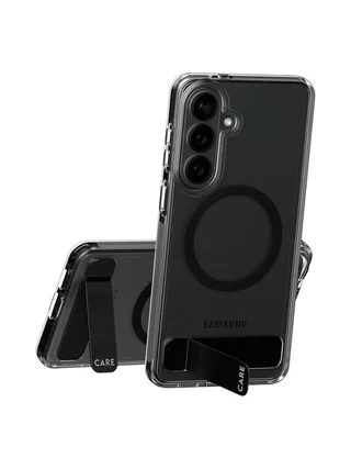 PG CARE Samsung S26+clear/black Kicks QI 5
