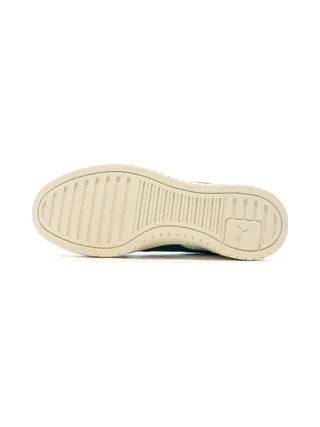 Baskets Blanches/Vertes Homme Puma League 5