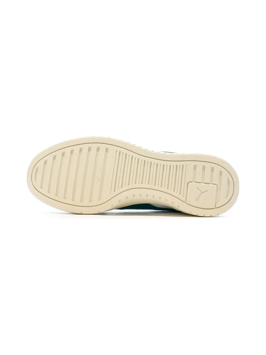 Baskets Blanches/Vertes Homme Puma League 6