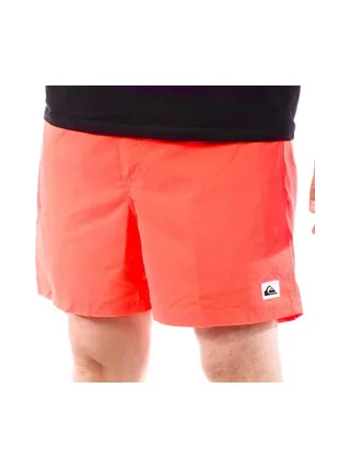 Short de Bain Orange Fluo Homme Quiksilver Solid 15 1