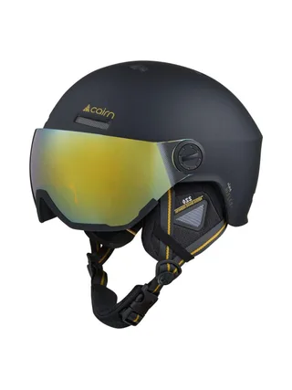 Casque de Ski Noir Mat Mixte Cairn Reflex Visor 1