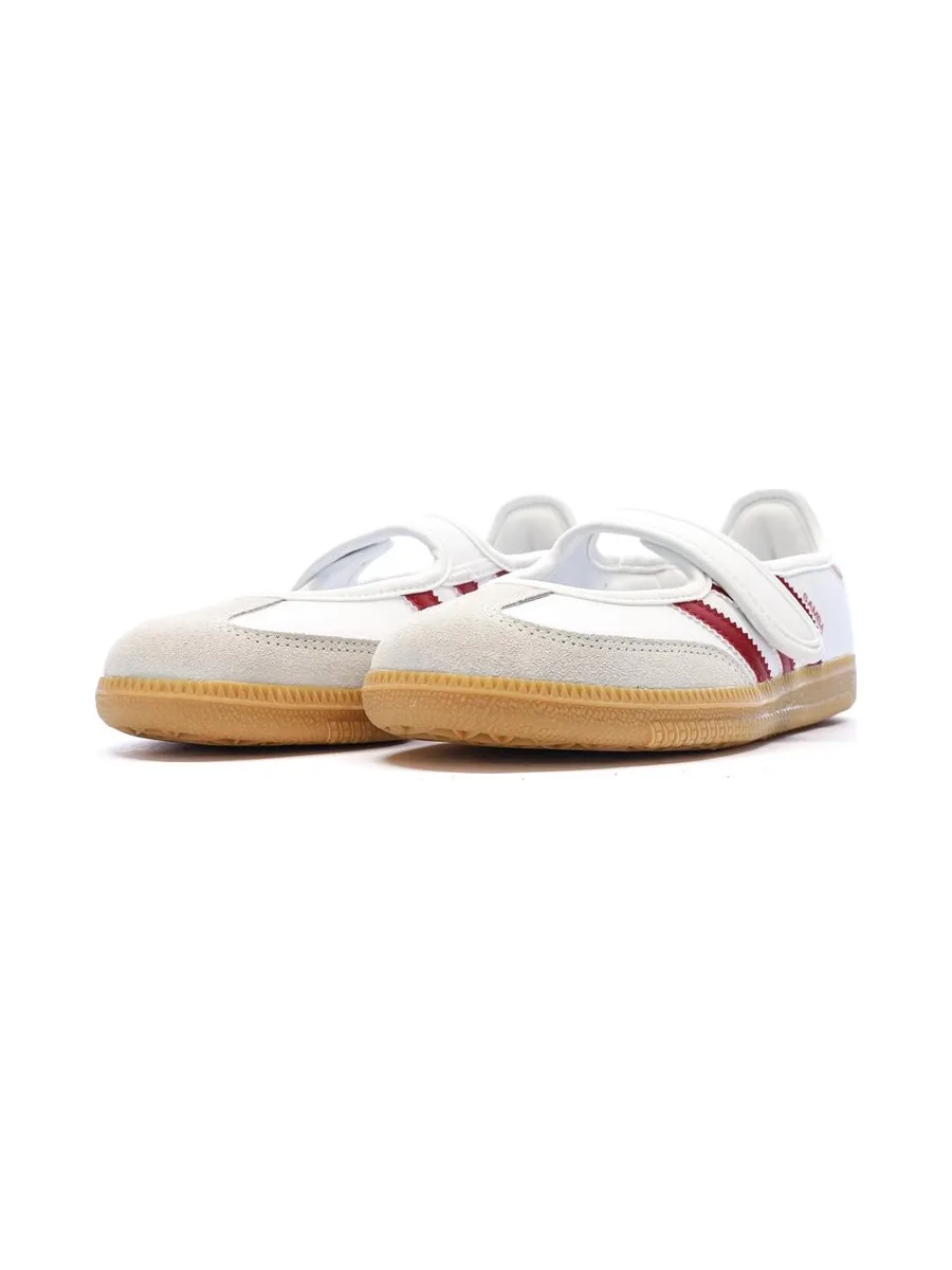 SAMBA JANE Baskets Blanc/Rouge Adidas 7