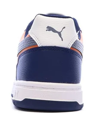 Baskets Bleu/Blanc/Orange Garçon Puma Puma Caven 3