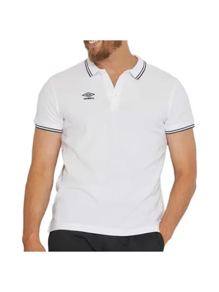 Polo Blanc Homme Umbro 802210 1