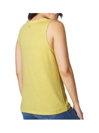 Débardeur Jaune Femme TBS ADINADEBP 2