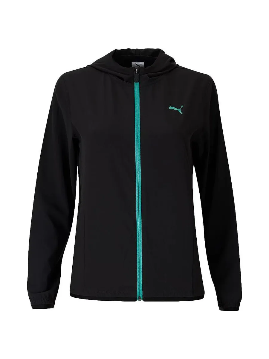 Veste Noire Fille Puma Pwrtrain Woven Fullz 2