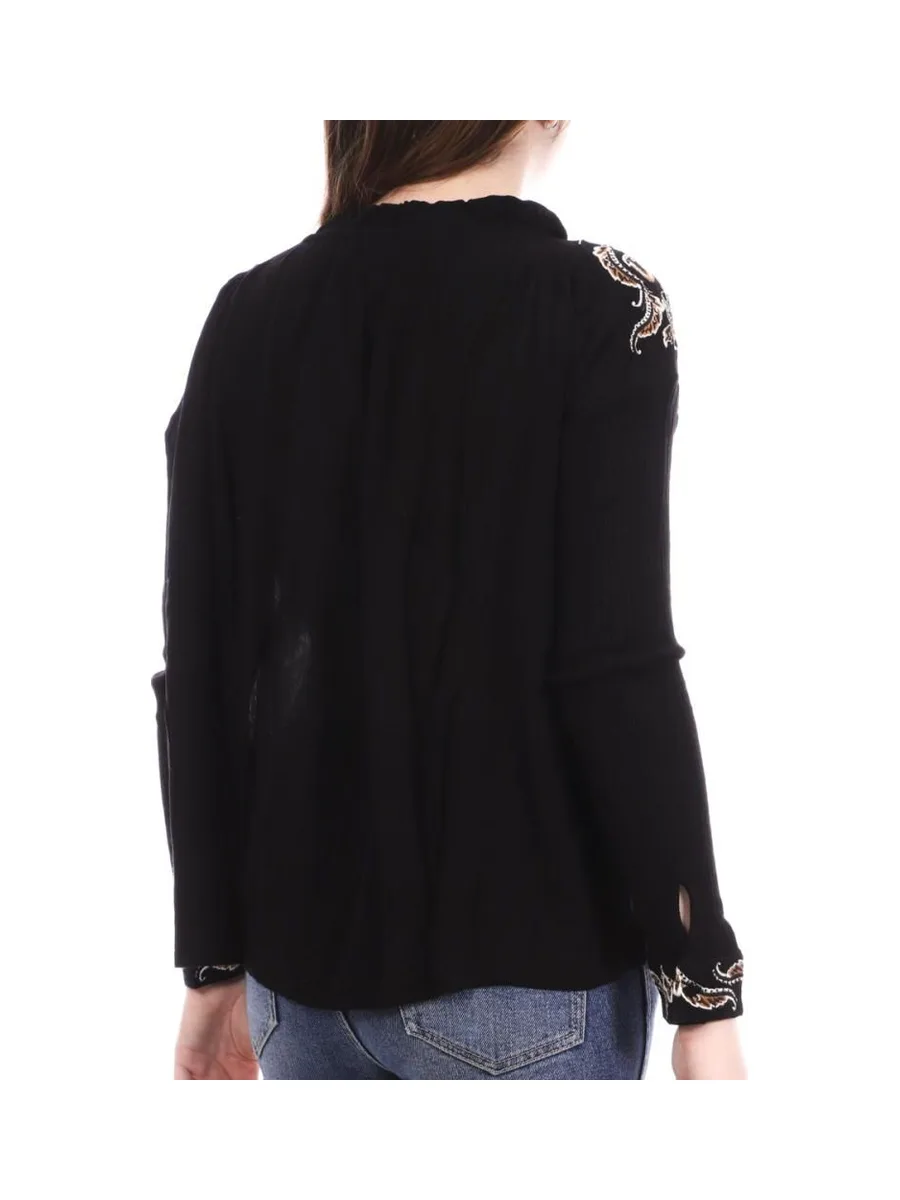 Blouse Noir Femme Les Tropéziennes Dormelle 3