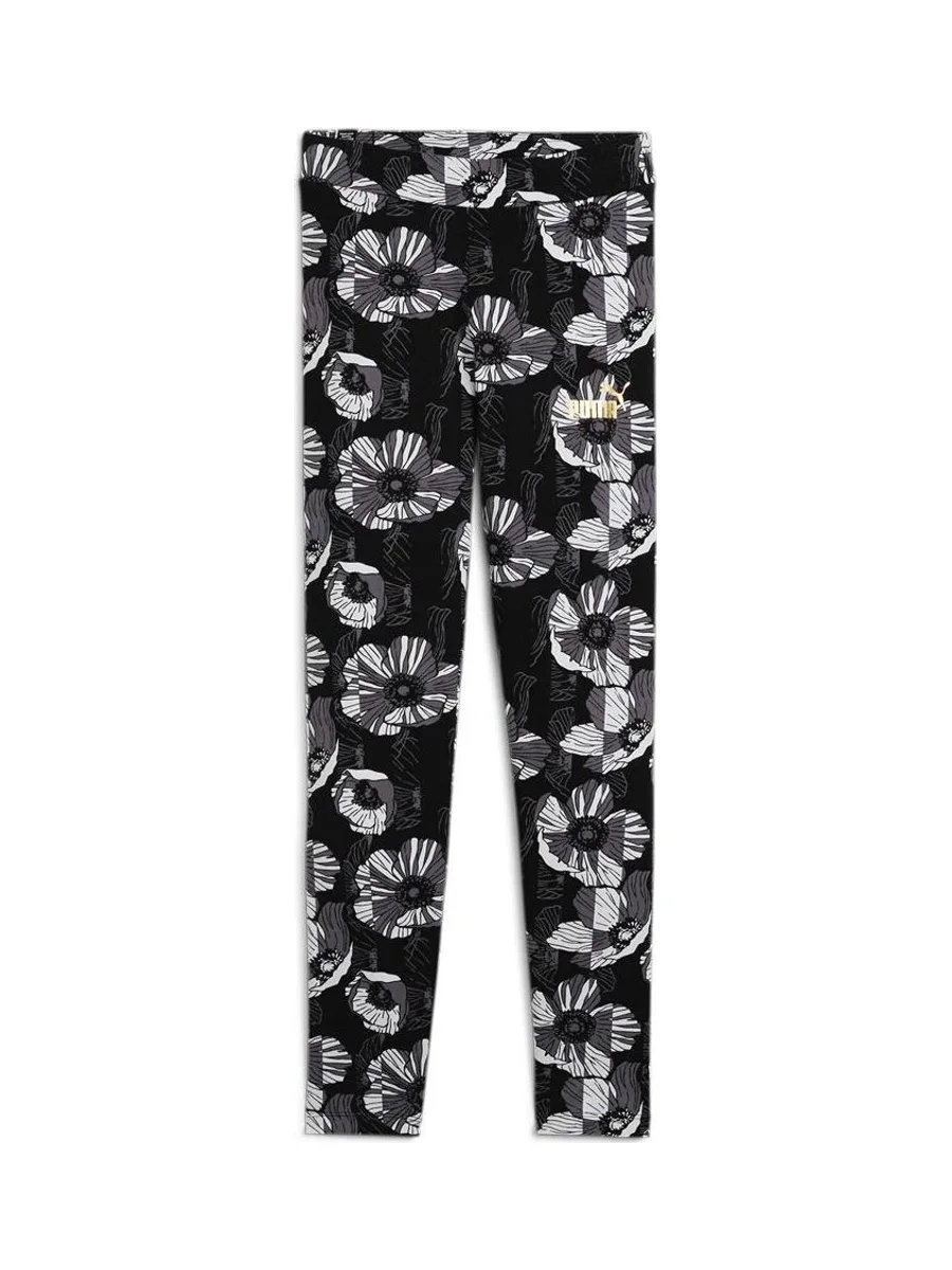 Legging Noir/Gris Fille Puma Class Act 1