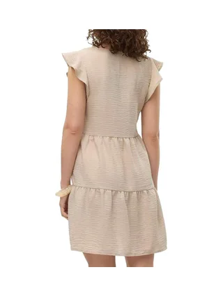 Robe Beige Femme Vero Moda Kita 2