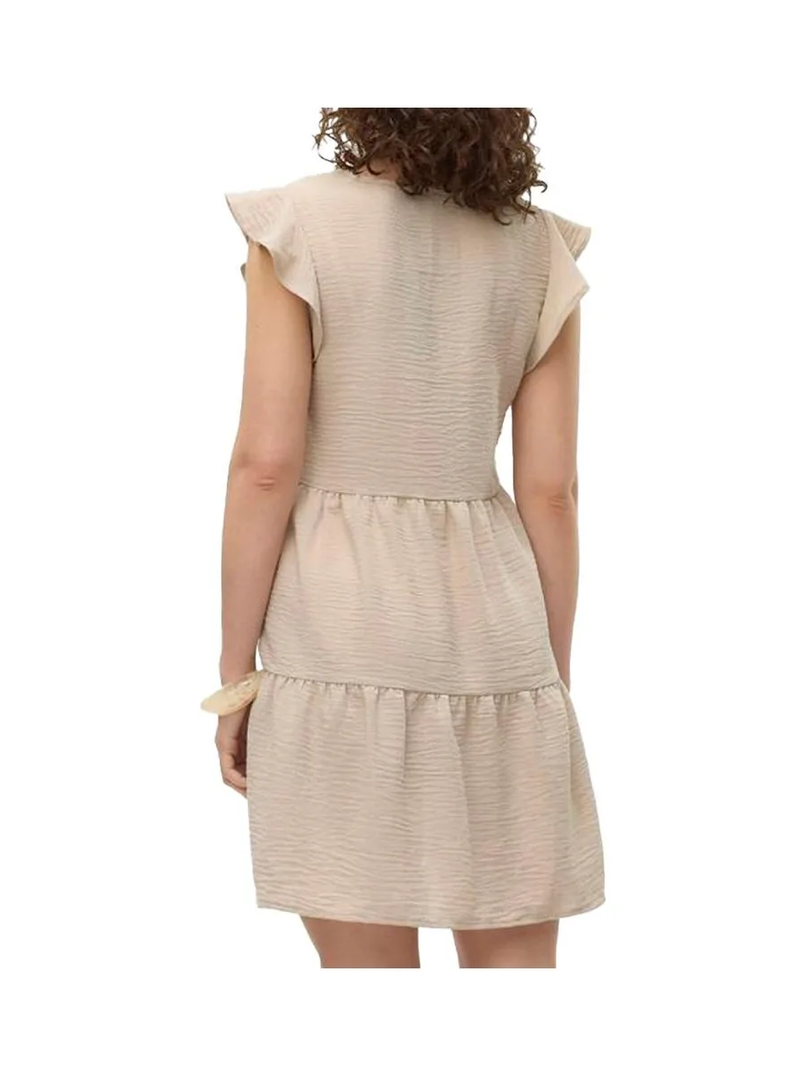 Robe Beige Femme Vero Moda Kita 3
