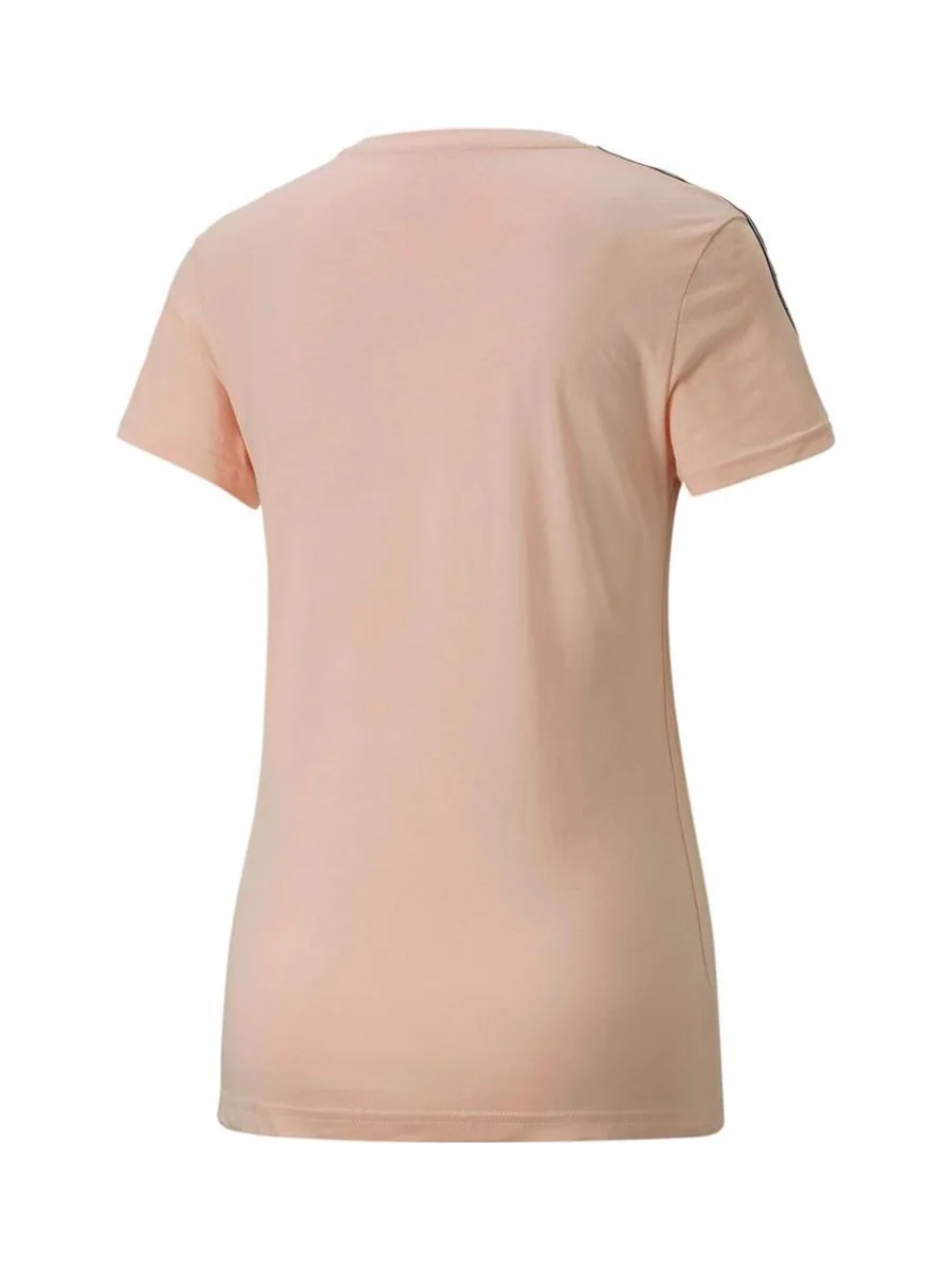 T-shirt Rose Femme Puma Tape 3