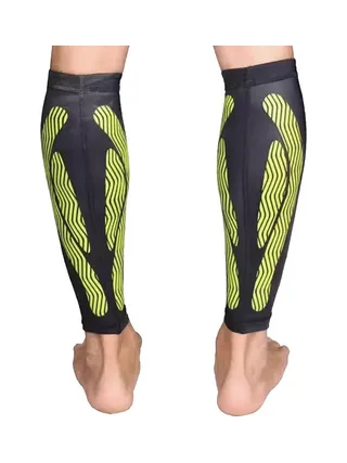 Manchon de compression jambe noir/Vert Select Compression Elbow 2