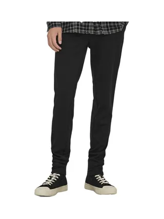 Pantalon fluide Noir Homme Only & Sons Onsmark Slim 1