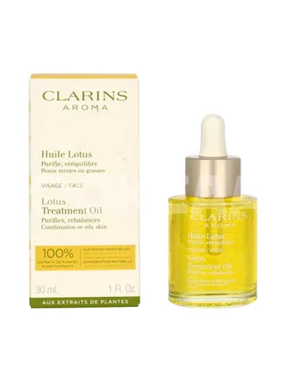 Clarins Lotus Face Treatment Oil 30ml - Oily Or Combination Skin 1