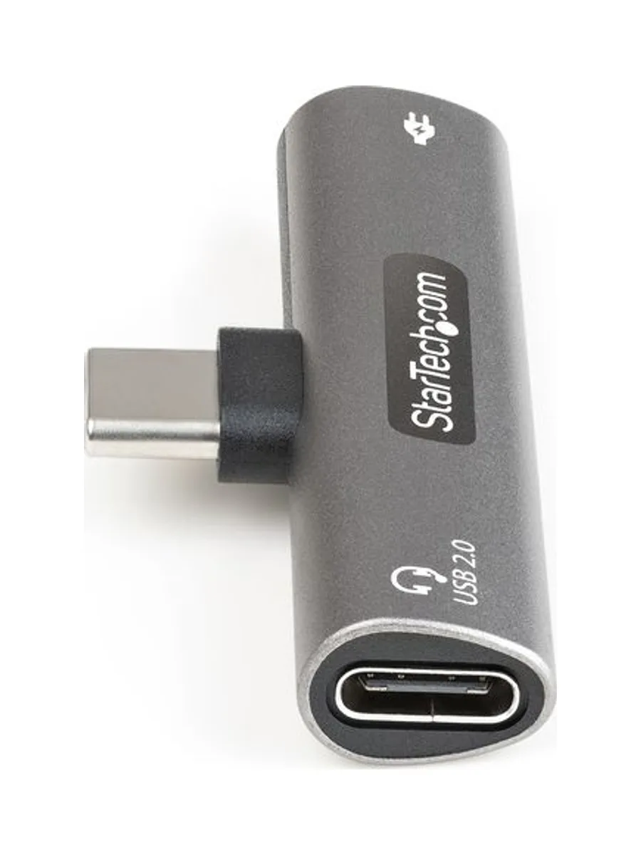 USB C Audio Charge Adapter with 60W PD 6