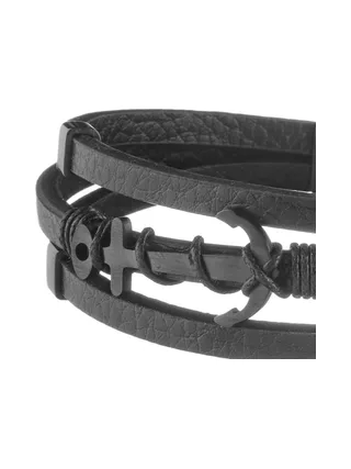 Bracelet Noir Geographical Norway 315001 2