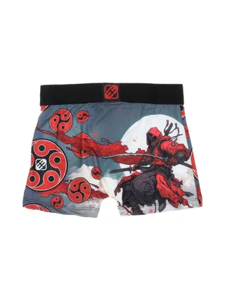 Boxer Noir/Rouge à Imprimés Garçon Freegun NIN 2