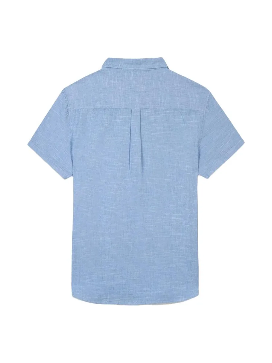 Chemise Bleu Homme TBS CALELCHA 3
