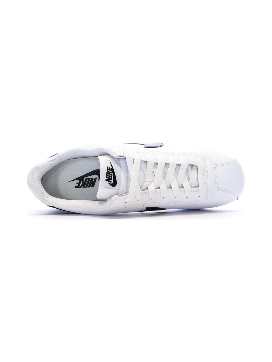 Baskets Blanc/Noir Homme Nike Cortez 5