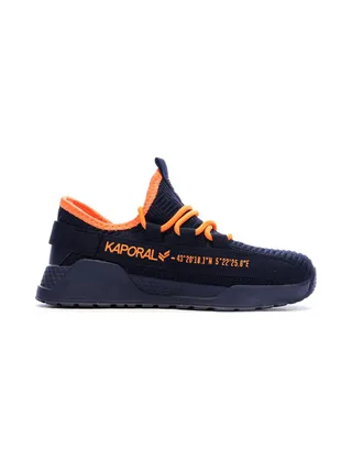 Baskets Marine/Orange Garçon Kaporal Dofini 2