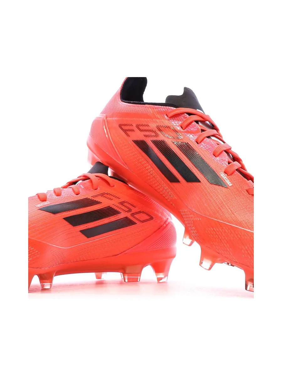 Chaussures de football Rouges/Noires Homme Adidas F50 Pro 8