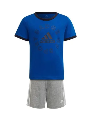 Ensemble Bleu/Gris Garçon Adidas HF1896 1