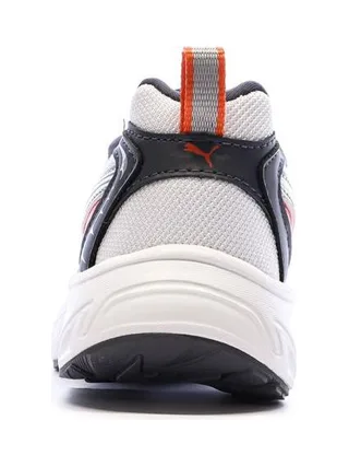 Baskets Blanc/Rouge Garçon Puma Morphic Earthy 3