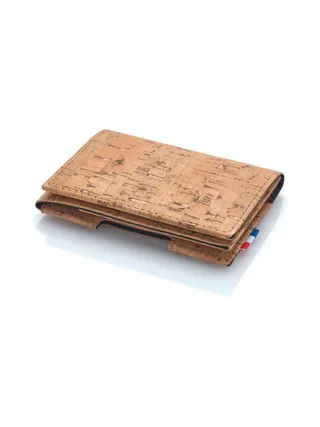 SEB - Porte-cartes folio 1 volet en liège - Naturel 36