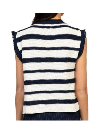 Gilet Noir/Blanc Femme An'ge Romy 2