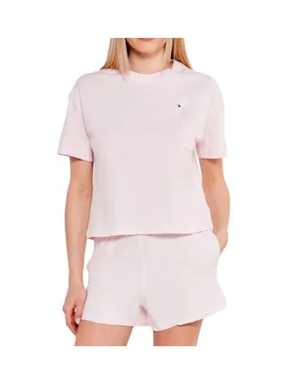 Pyjama Rose Femme Tommy Hilfiger Jersey 1