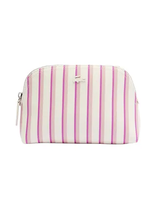 Trousse De Toilette Blanche/Rose Femme Lacoste 1