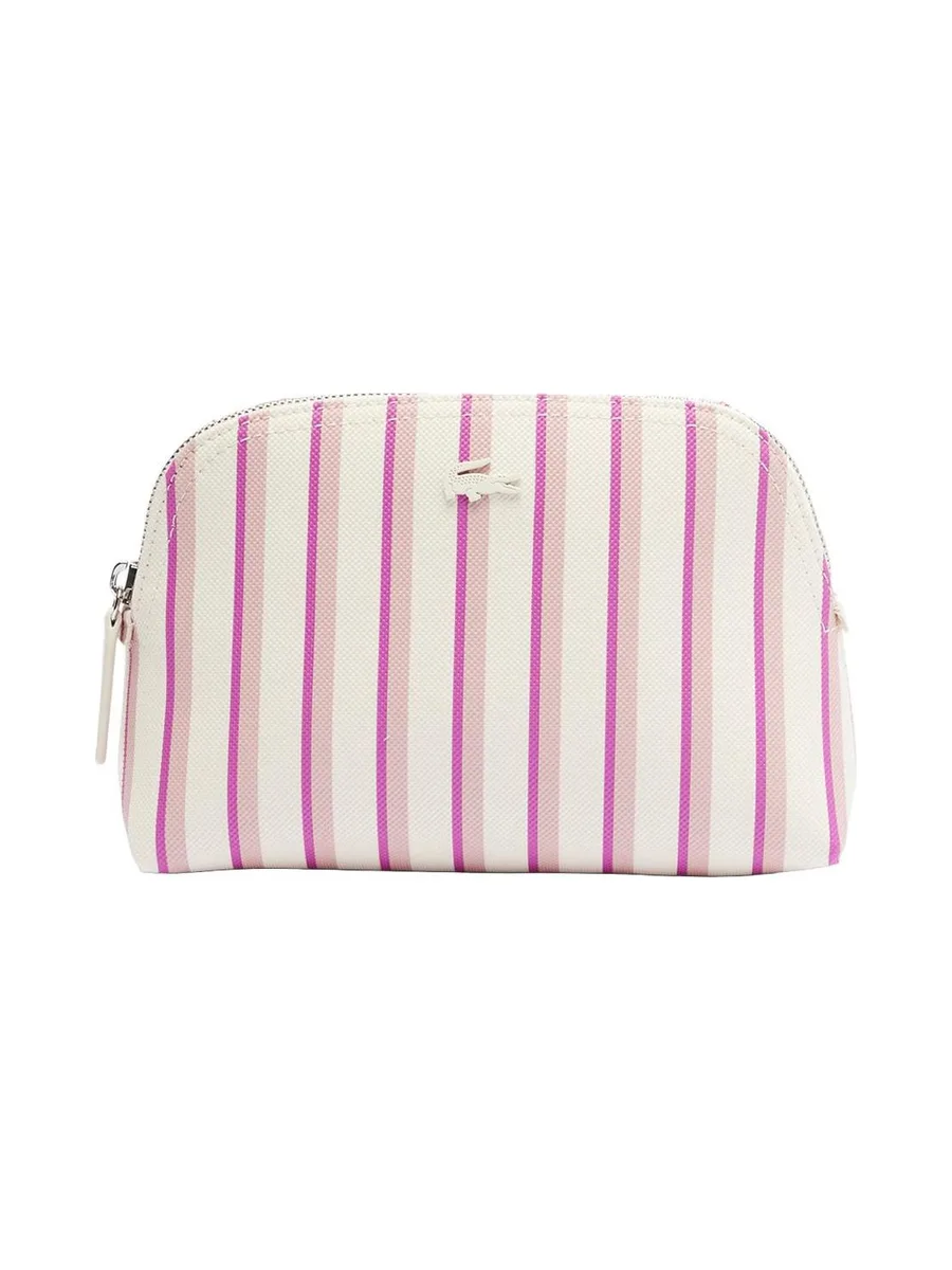 Trousse De Toilette Blanche/Rose Femme Lacoste 1