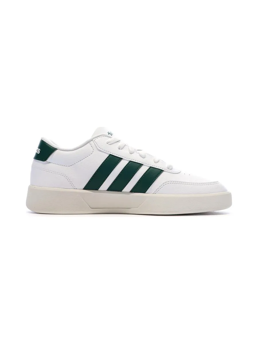 Baskets Blanc/Vert Homme Adidas Breaknet 3.0 3