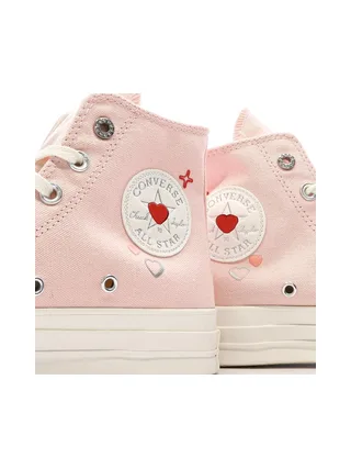 Baskets Roses Clair Femme Converse Chuck 70 7