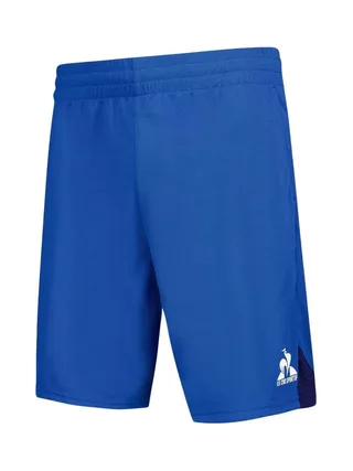 Short de Sport Bleu Garçon Le Coq Sportif Tennis 1