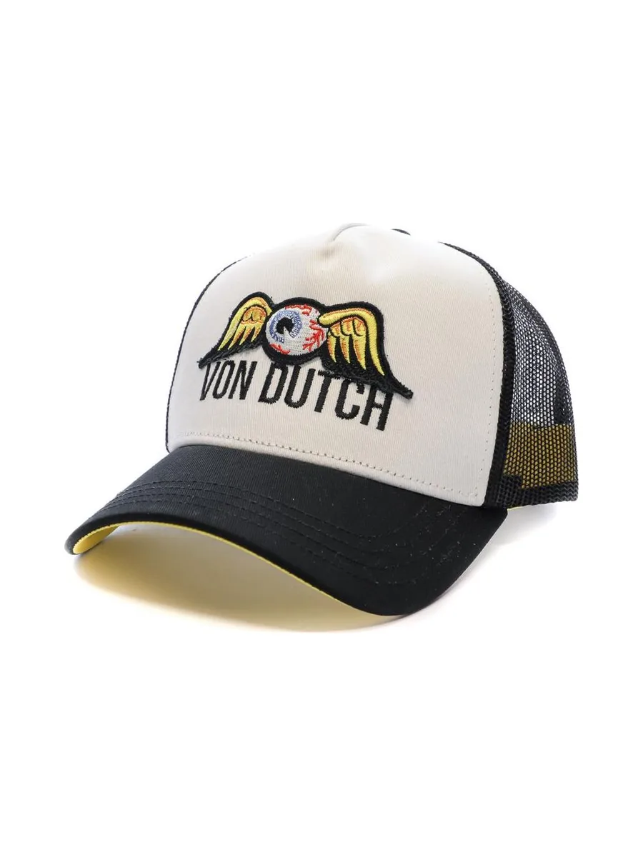 Casquette Noir/Blanc Homme Von Dutch Eye 2