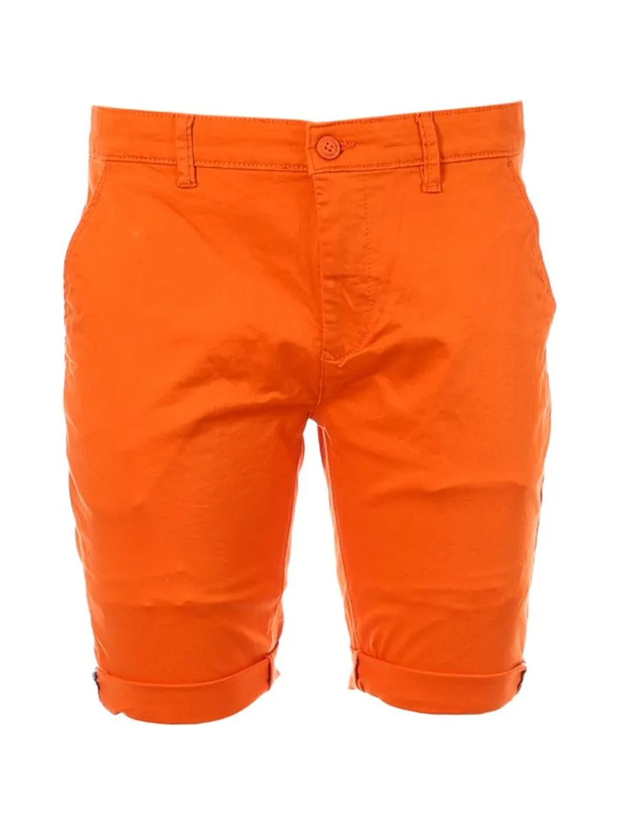 Short Orange Fluo Homme American People Most 2