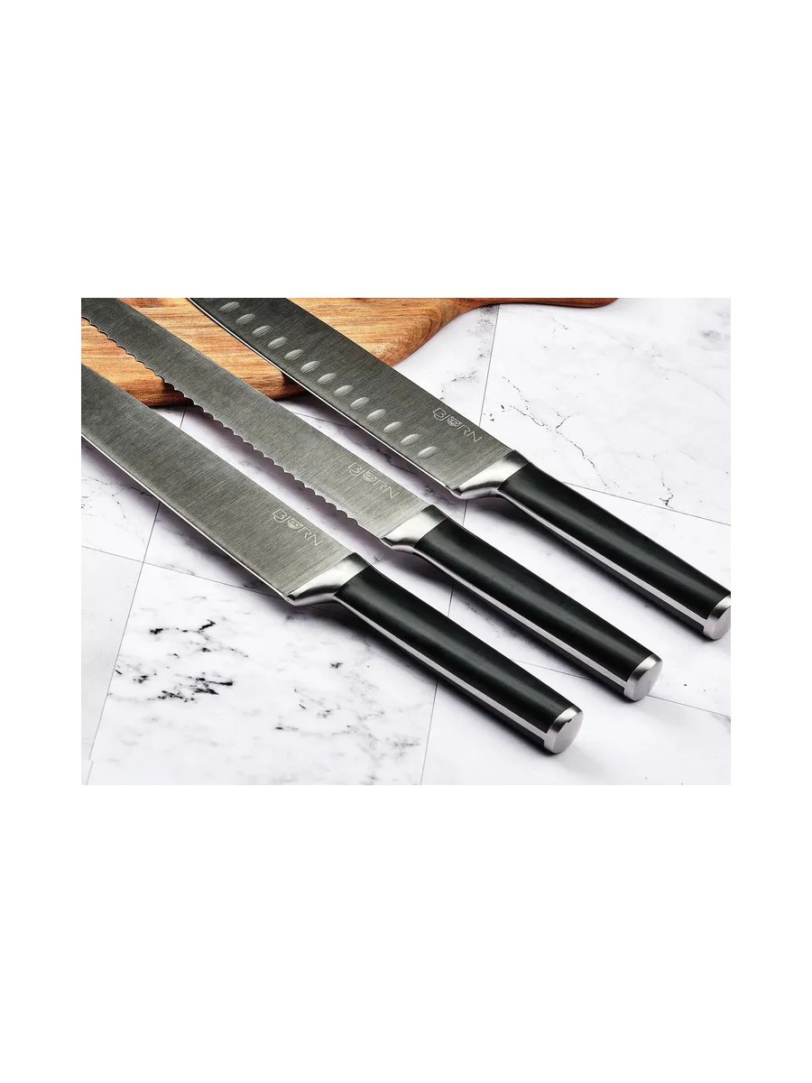 Bloc couteaux de cuisine JONA RAUMA - 7 pièces 4